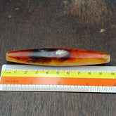 Antique Yemeni Old Crystal Agate Middle Eastern yellow Agate Bead -35Y